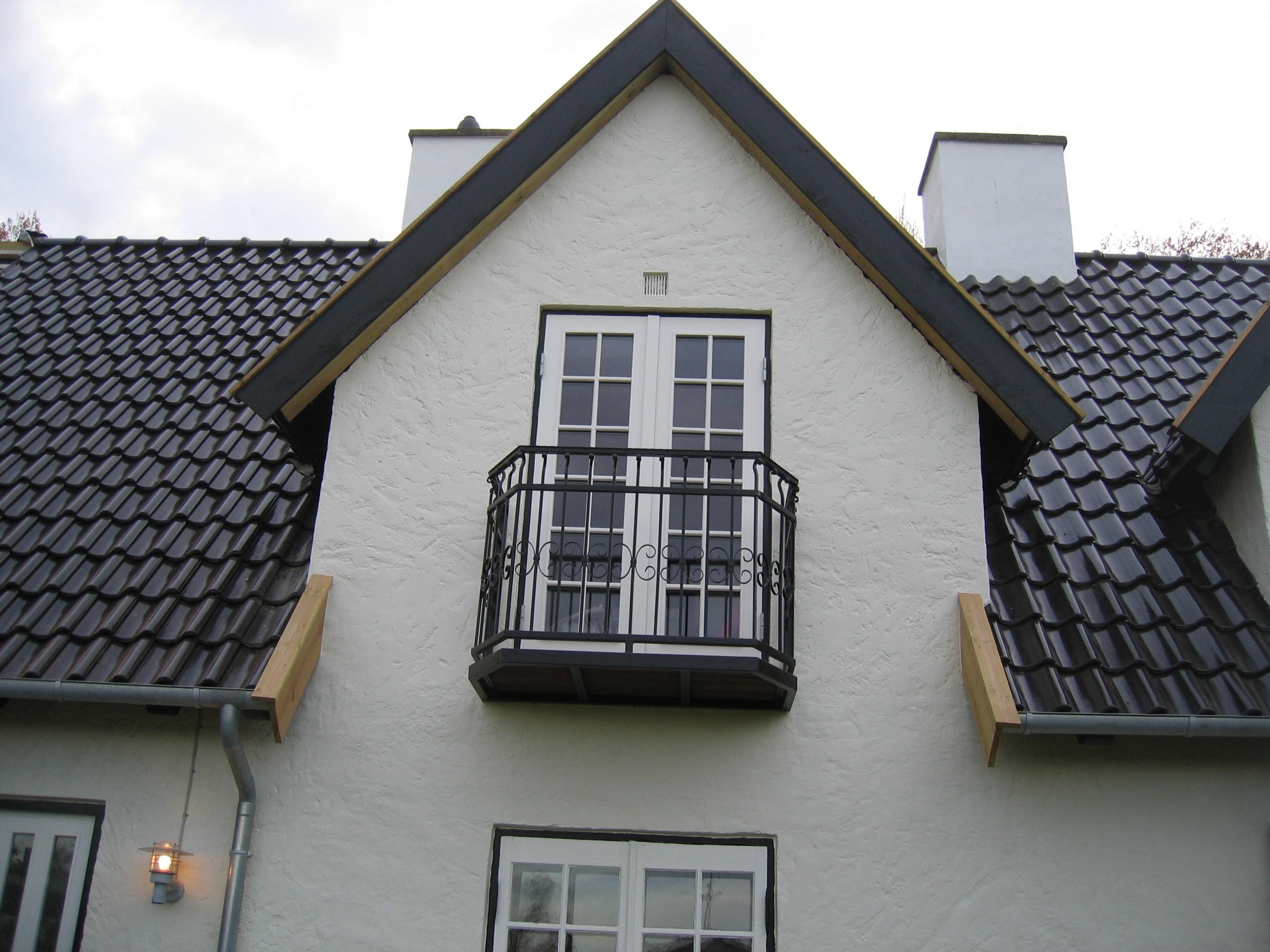 Smedejern porte, låger, rækværk. dansk produceret Altan hegn