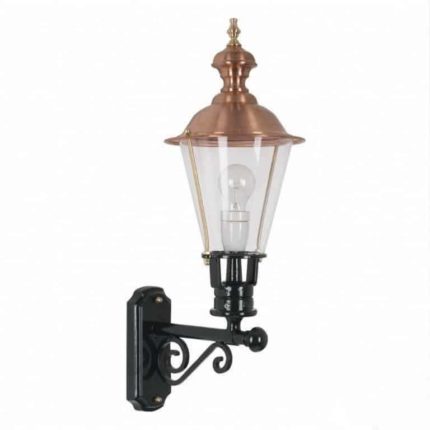 Væglampe Arnhem. Klassisk kobberlampe. Væglampe. Romantisk lampe